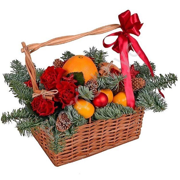 New Year gift basket