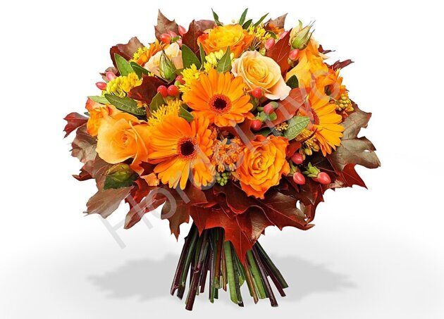 Bright fall bouquet