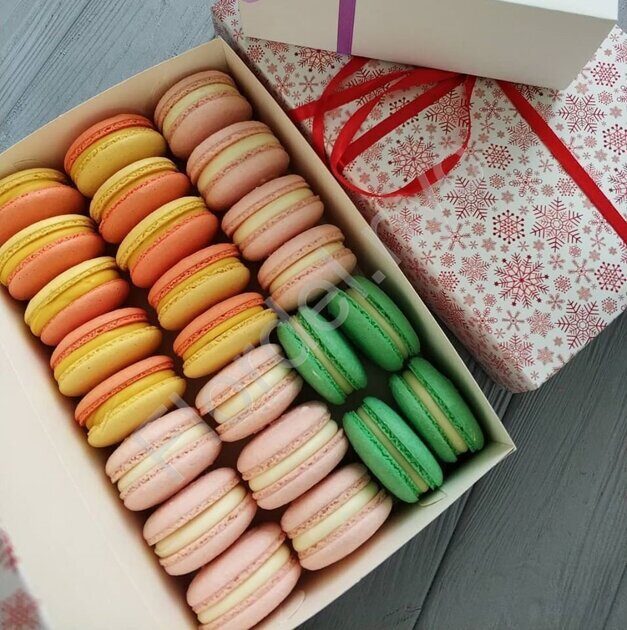 2 dozen macarons