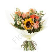 Country bouquet with stock