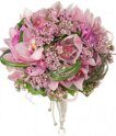 Pink orchid bouquet