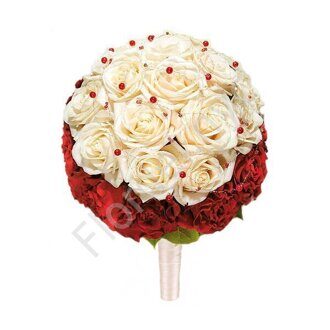 Red-white bouquet