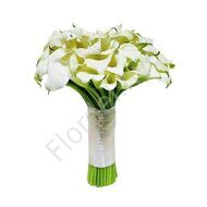 White calla bouquet