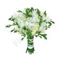 Freesia bridal bouquet