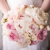 Tender bridal bouquet