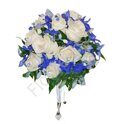 Delphinium bridal bouquet