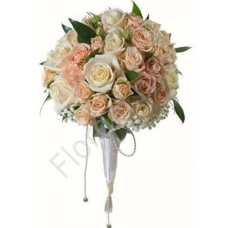 Classical wedding bouquet