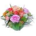 Dancing roses arrangement