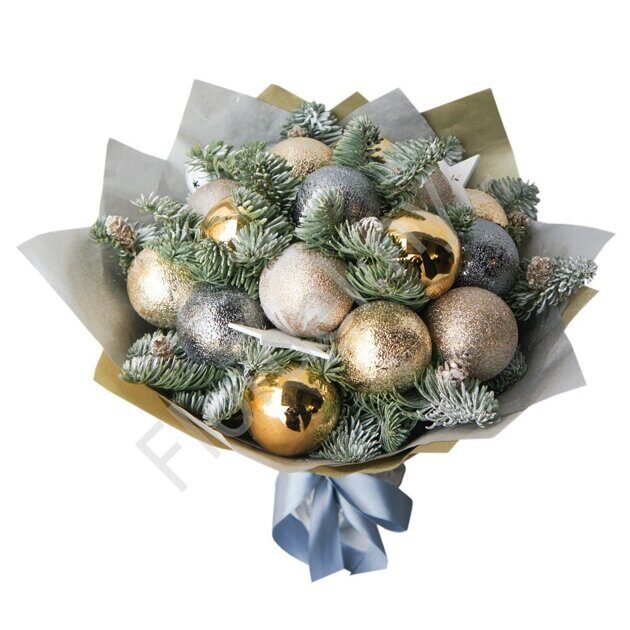 Bouquet of Christmas balls