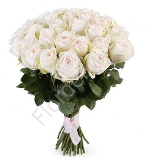 White garden rose bouquet