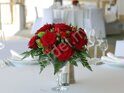 Red rose centerpiece