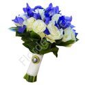 Deluxe package - Bridal bouquet with irises