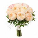 Garden roses bridesmaid bouquet