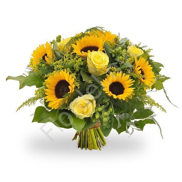 Sunflower yellow bouquet