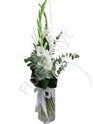 White gladiolus bouquet