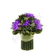 Purple preserved bouquet