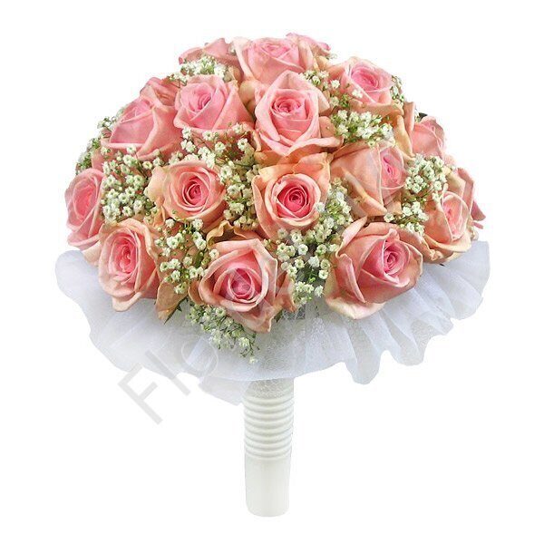 Intimate package - Pink rose bouquet